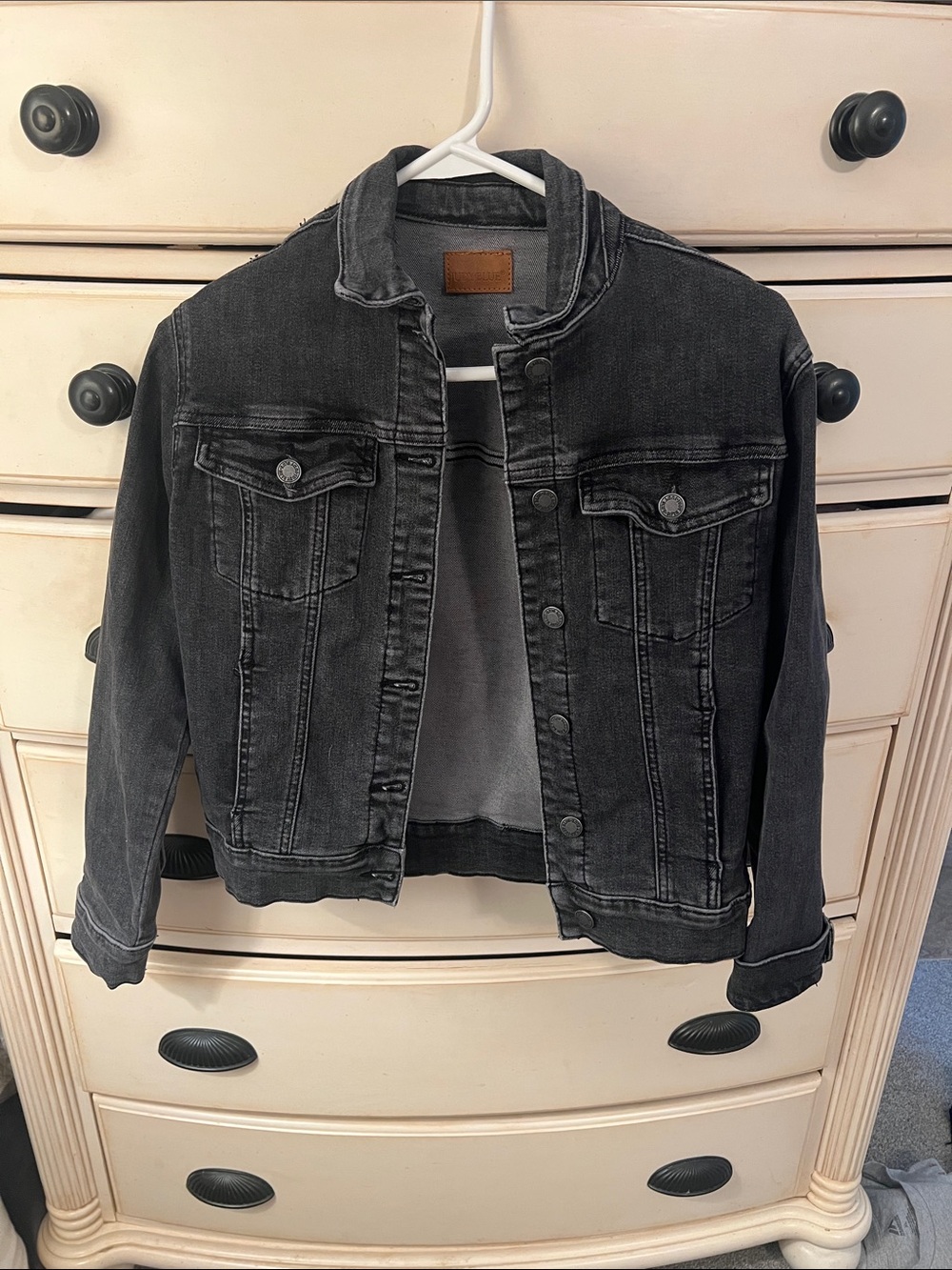 Judy Blue Black Washed Denim Jacket
